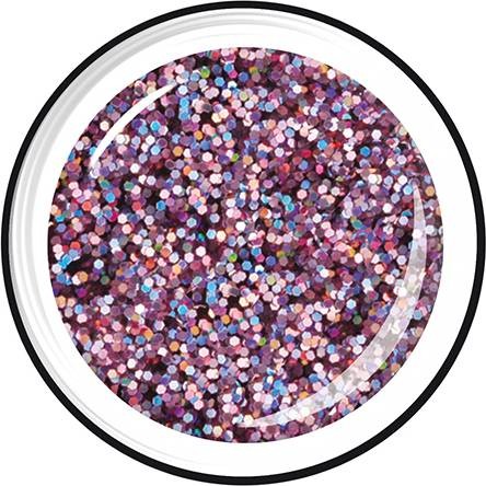 LCN Glitter Gel pink hologram, 20615-7