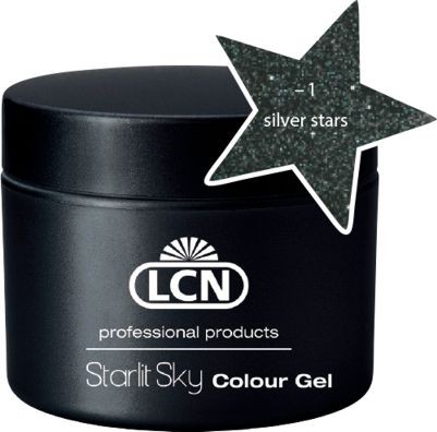 LCN Starlit Sky Colour Gel "Silver Stars"