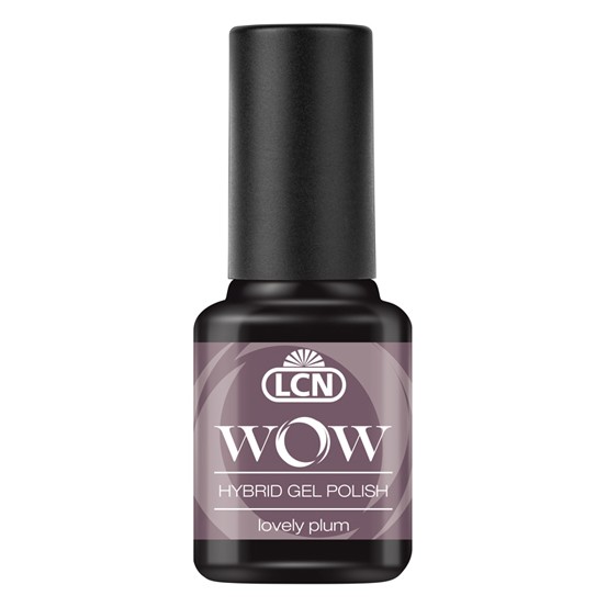 LCN WOW Nagellack lovely plum