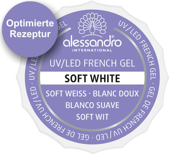 alessandro French Gel Soft White