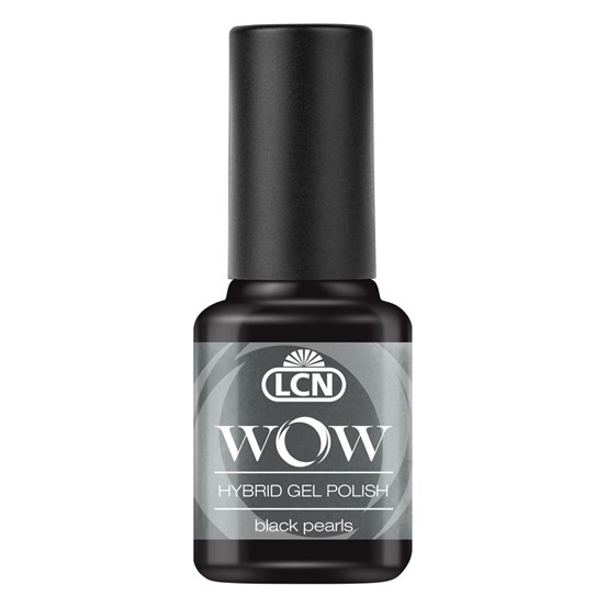 LCN WOW Nagellack black pearls
