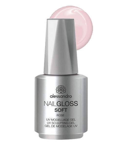 alessandro Nail Gloss Soft Gel Rose