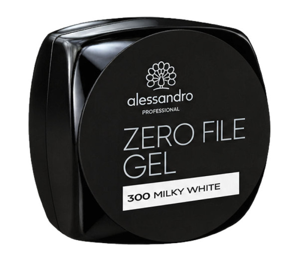 alessandro Zero File Gel milky white