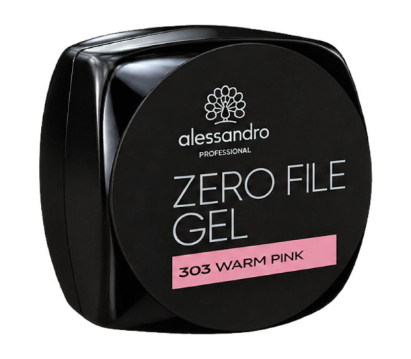 alessandro Zero File Gel warm pink