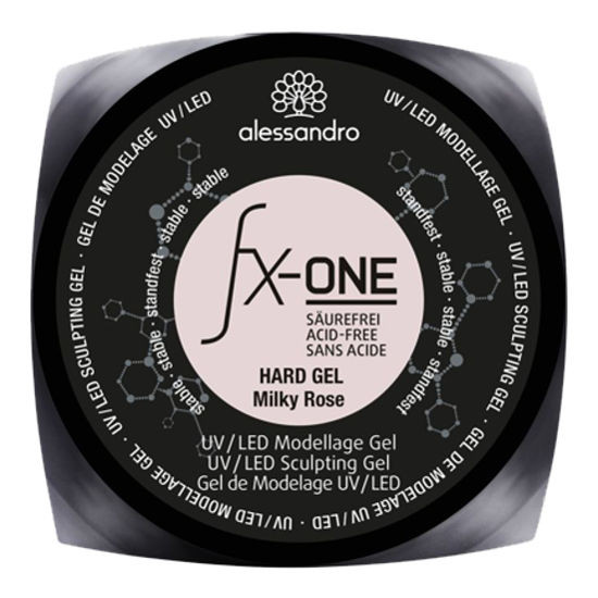 alessandro FX-ONE Hard Gel Milky Rose Stable