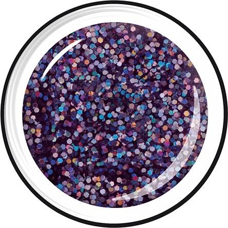 LCN Glitter Gel lavender hologram, 20615-6