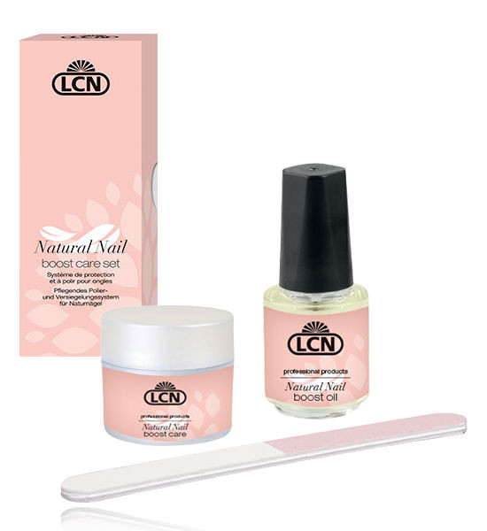 LCN Natural Nail Boost Care Set