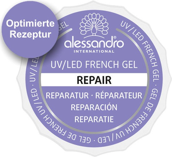 alessandro French Gel Repair White