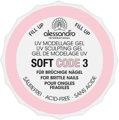 alessandro Soft Code Gel 3, Fill Up Gel