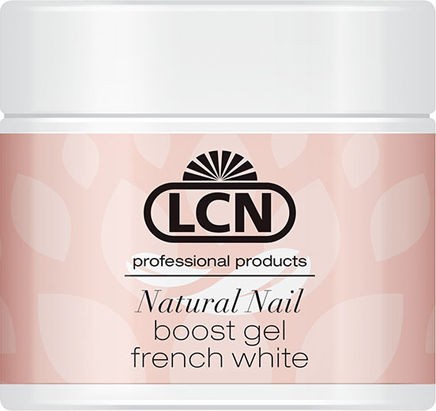 LCN Natural Nail Boost Gel French White
