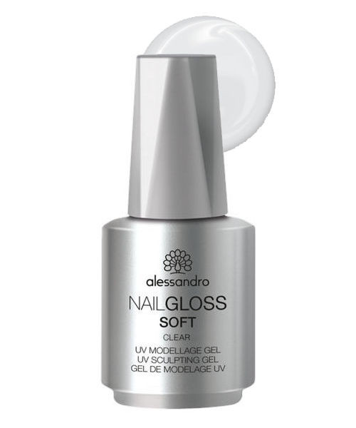 alessandro Nail Gloss Soft Gel Clear