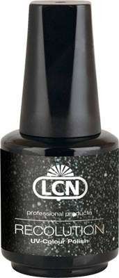 LCN Soak Off Recolution Black Silver Stars